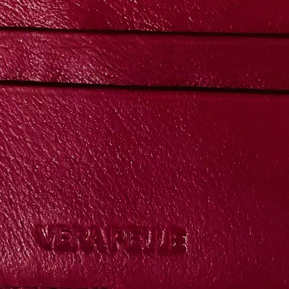Slimline Vera Pelle “Genuine Leather” Credit Card Holder NWOT